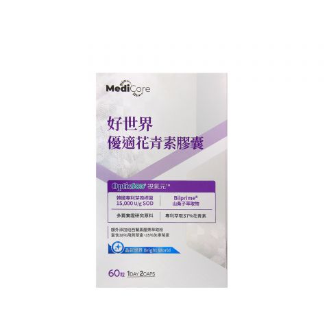 好世界優適黃青素膠囊